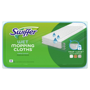 Swiffer Sweeper Wet Mopping Pads, Gain Original, 12 Count