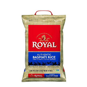 Royal White Basmati Rice, 20 Pound Bag