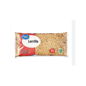 Great Value Lentils, 1 lb