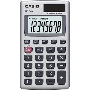 Casio SL-310SV Ultra Thin 10-Digit Wallet Size Calculator