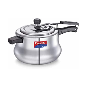 Prestige Nakshatra Alpha Stainless Steel Pressure Cooker, 5 Litres (PRN5)