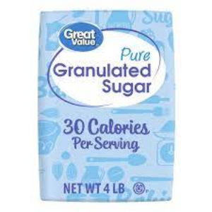 Great Value Pure Granulated Sugar, 4 lb