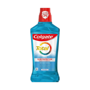 Colgate Total Advanced Pro-Shield Alcohol Free Mouthwash, Peppermint - 1L