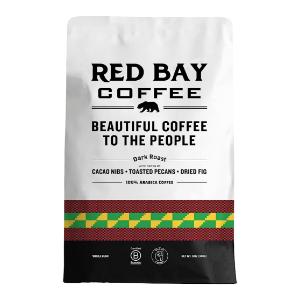 Red Bay Coffee Beautiful Coffee to the People - Fresh Coffee Whole Bean - Blend of Burundi and Guatemala - 12oz Resealable Pouch of Specialty Coffee Beans